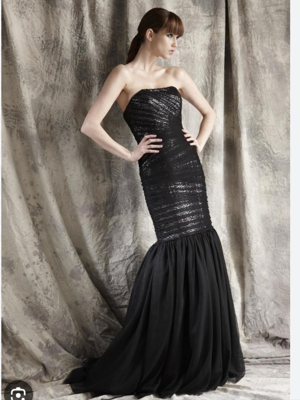 Theia Sequined Mermaind Dress